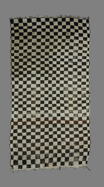 1940-1950's vintage wool Moroccan carpet