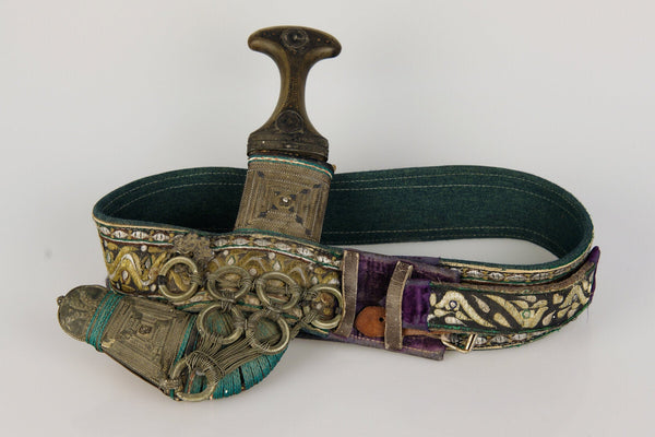 Berber Belt with a knife from North Africa