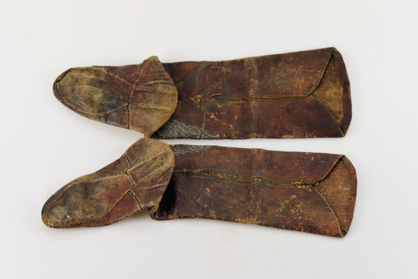 Leather boots from North Africa